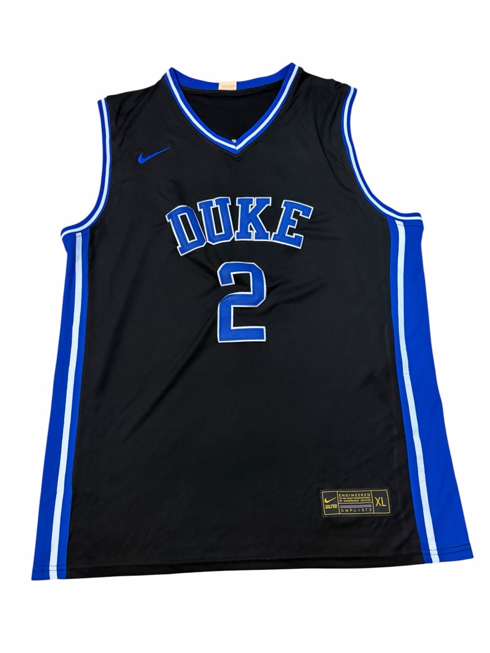 Nike Elite Duke Blue Devils Cooper Flagg Basketball Jersey Mens XL Stitched